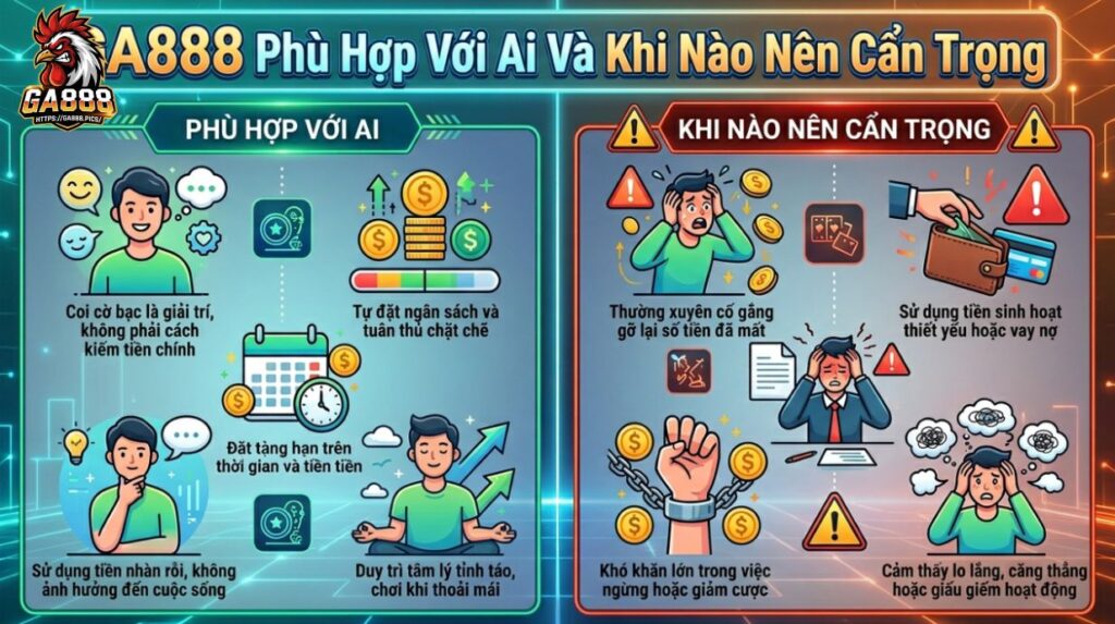 GA888 Phù Hợp Với Ai Và Khi Nào Nên Cẩn Trọng