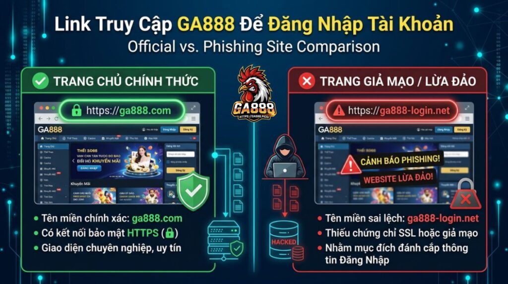 Link Truy Cập GA888 Để Đăng Nhập Tài Khoản