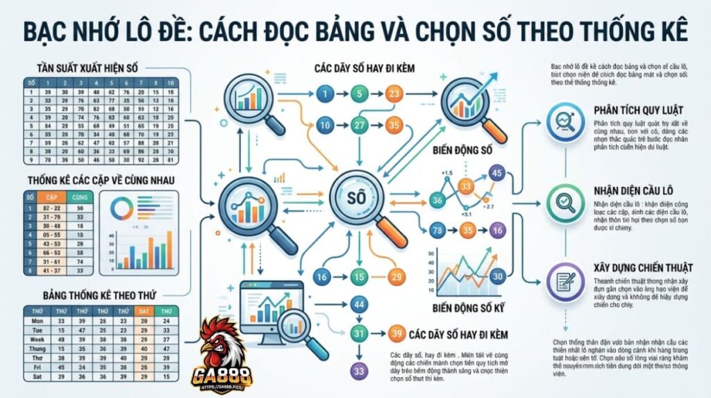 Bạc Nhớ Lô Đề: Cách Đọc Bảng Và Chọn Số Theo Thống Kê