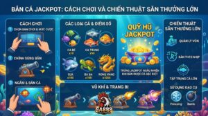 Bắn Cá Jackpot: Cách Chơi Và Chiến Thuật Săn Thưởng Lớn