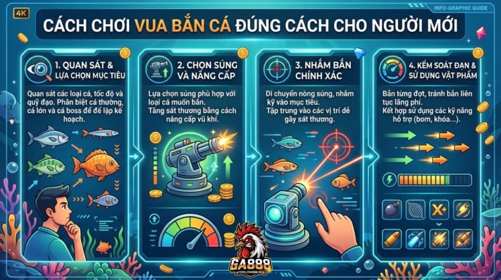 Cách chơi Vua Bắn Cá đúng cách cho người mới