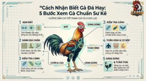 Cách Nhận Biết Gà Đá Hay: 5 Bước Xem Gà Chuẩn Sư Kê