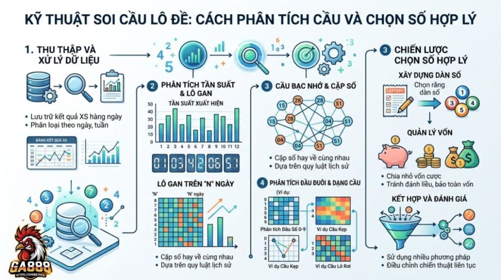 Kỹ Thuật Soi Cầu Lô Đề: Cách Phân Tích Cầu Và Chọn Số Hợp Lý