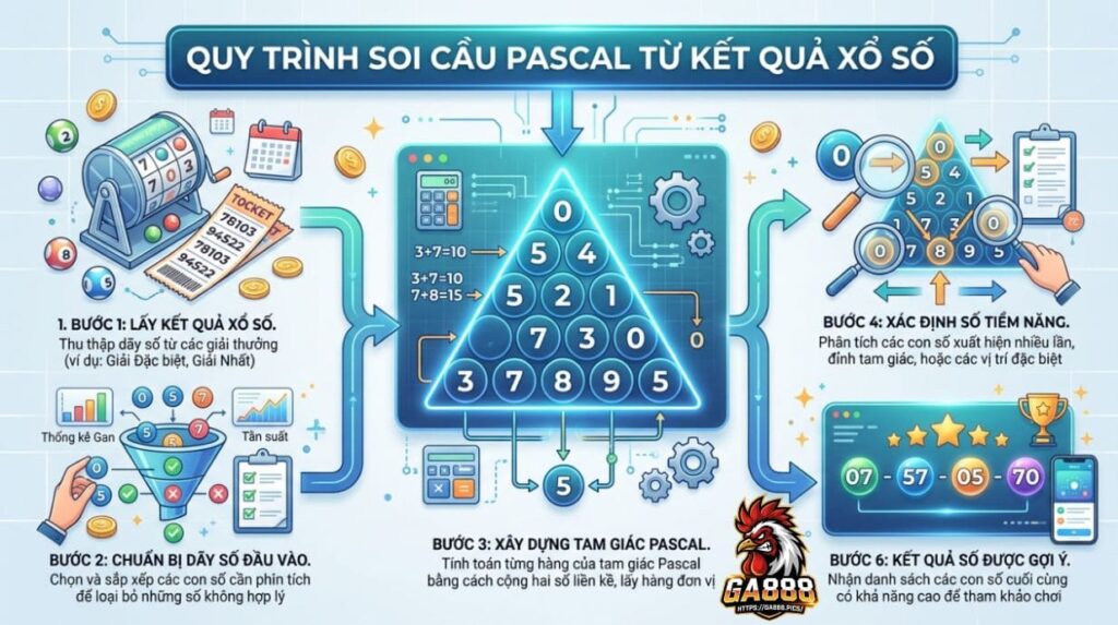 Quy Trình Soi Cầu Pascal Từ Kết Quả Xổ Số