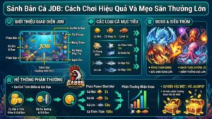 Sảnh Bắn Cá JDB: Cách Chơi Hiệu Quả Và Mẹo Săn Thưởng Lớn