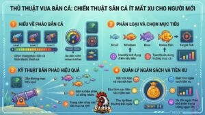 Thủ Thuật Vua Bắn Cá: Chiến Thuật Săn Cá Ít Mất Xu Cho Người Mới