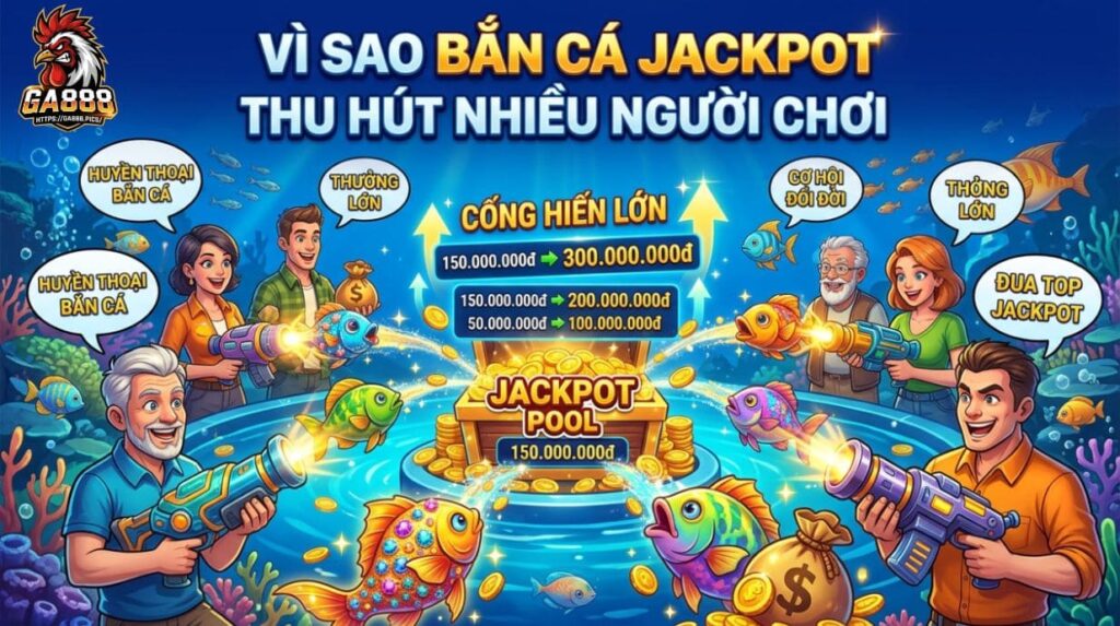 Vì sao Bắn Cá Jackpot thu hút nhiều người chơi