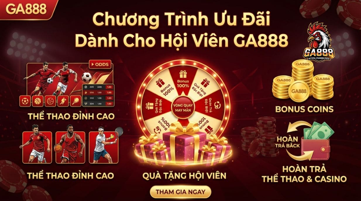 Chương Trình Ưu Đãi Dành Cho Hội Viên GA888 
