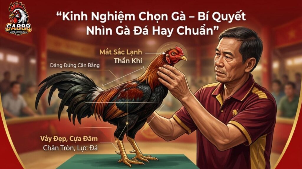 Kinh Nghiệm Chọn Gà – Bí Quyết Nhìn Gà Đá Hay Chuẩn